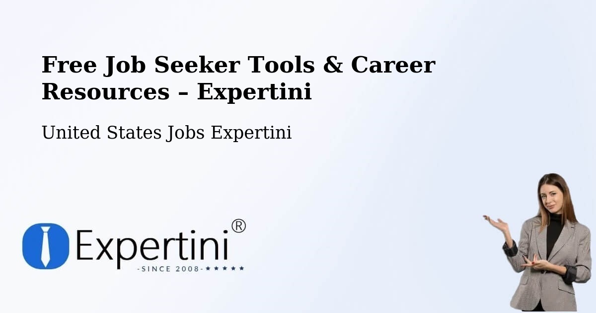 Free Job Seeker Tools & Career Resources – Midvale - Midvale, United States Jobs Expertini
