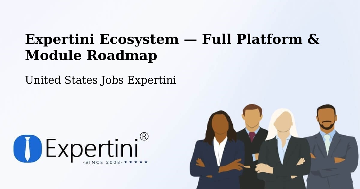 Expertini Ecosystem — Full Platform & Module Roadmap – Midvale